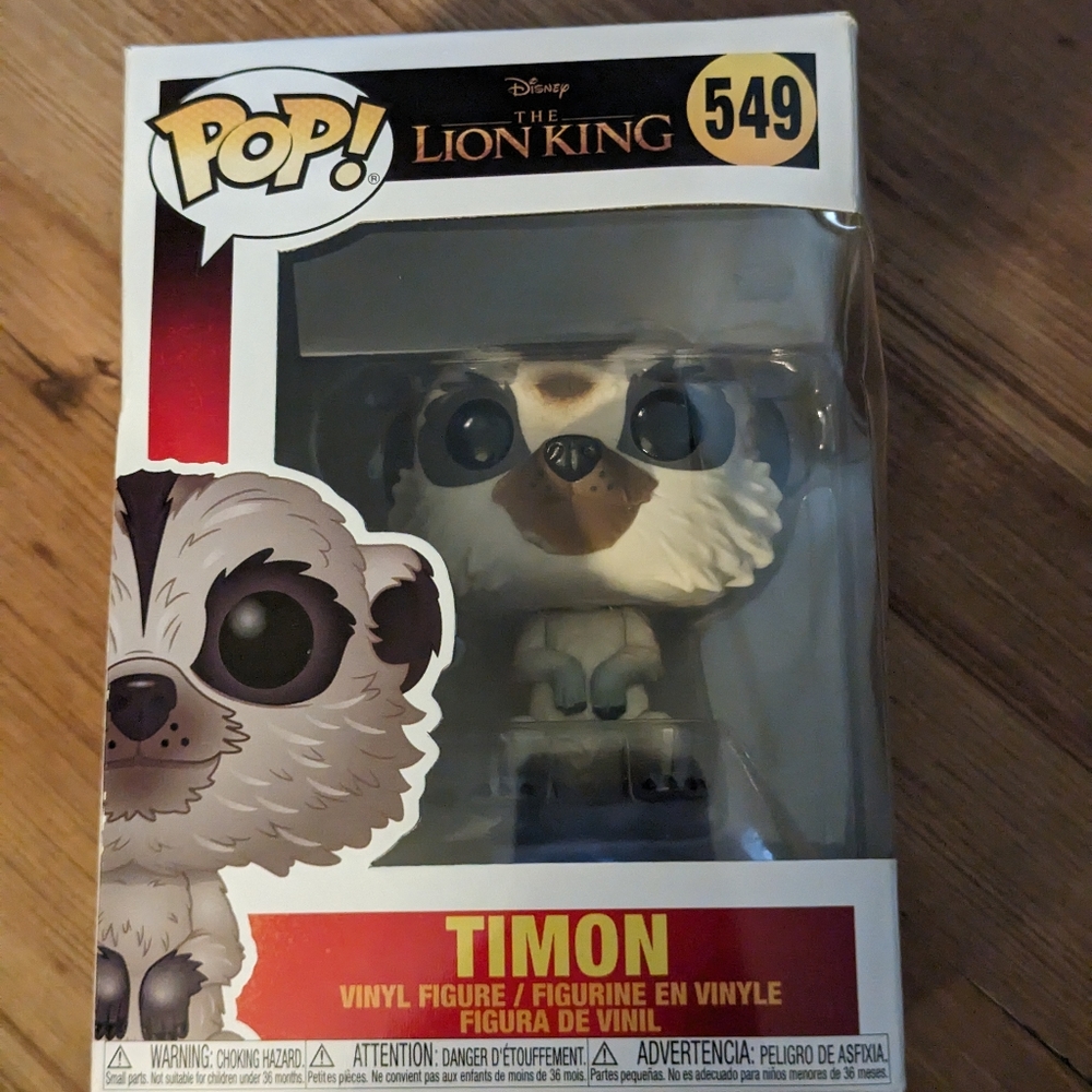 Funko Pop! - Disney The Lion King Live - TIMON #549 - Vinyl Figure